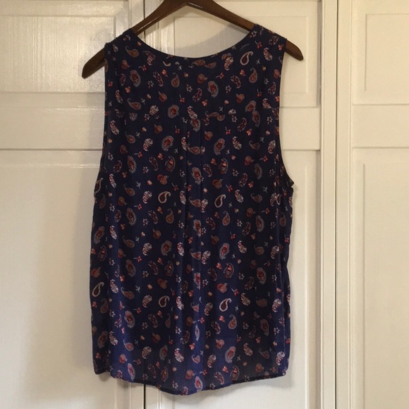 Tie-front Lucky Brand Top - Picture 6 of 7